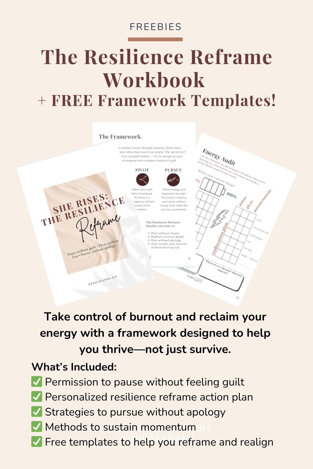 Cream Elegant Freebie Download Pinterest Pin-2