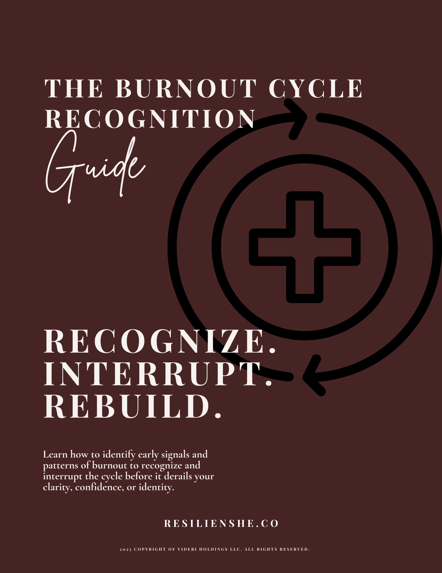 resilienshe_burnout_cycle_recognition_guide_cover